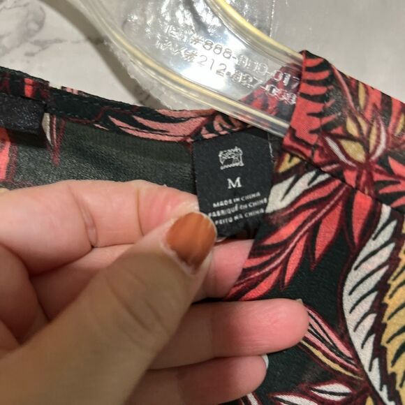 Scotch & Soda Black Floral Blouse - Picture 4 of 10